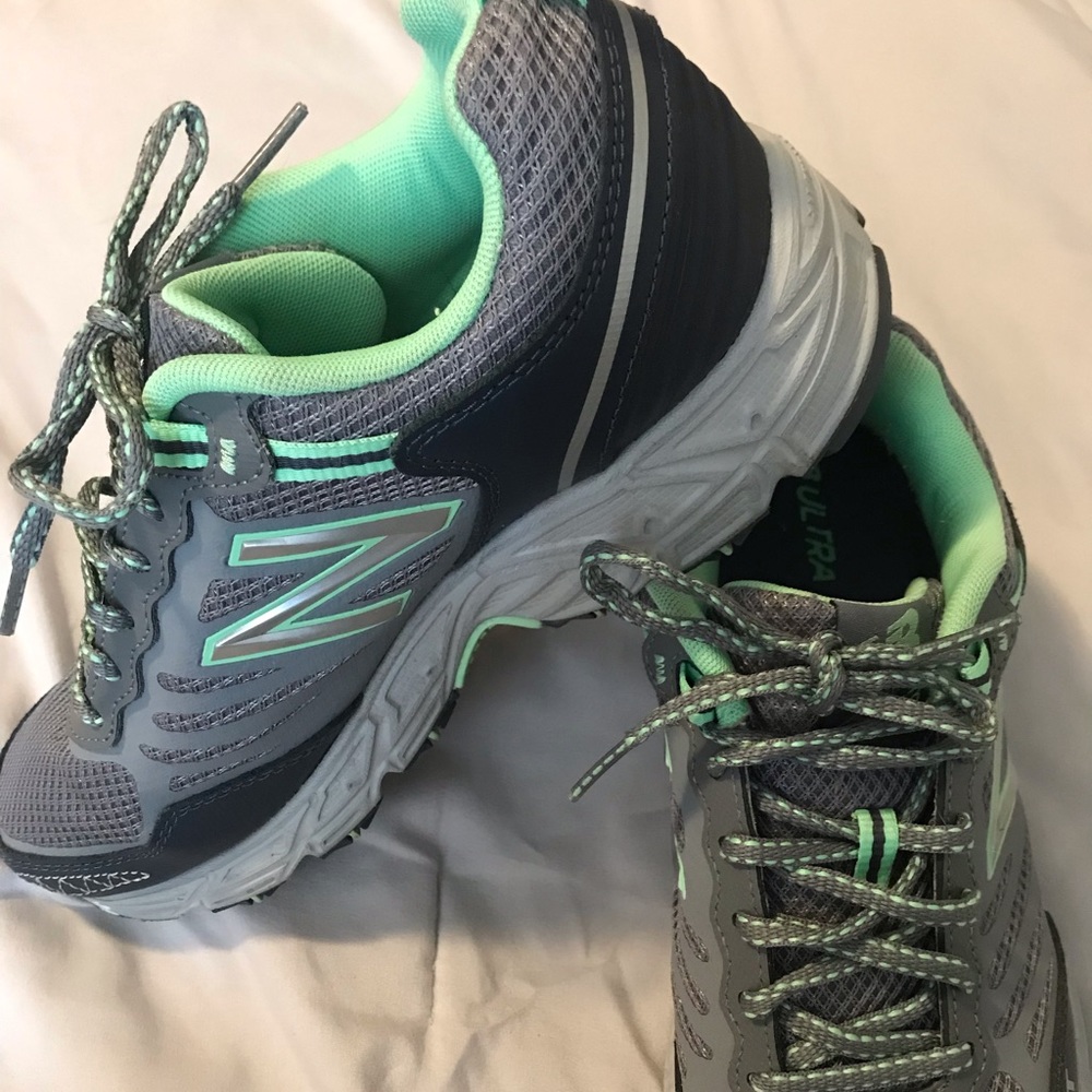 New Balance sneakers.